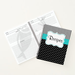 Retro Keuken Recept Notitieboek Kookboek Gift