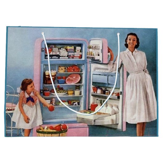 Retro  keukenpartij groot cadeauzakje (Achterkant)