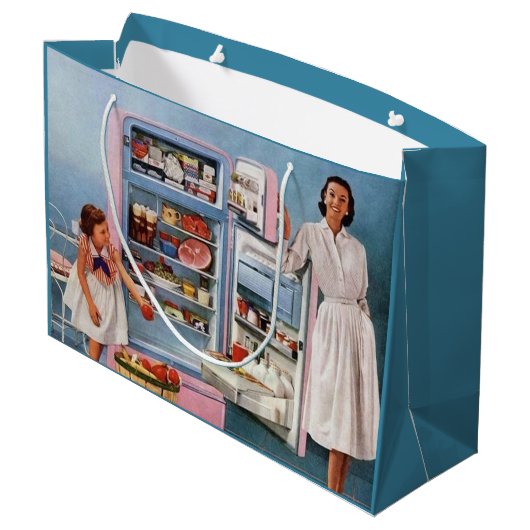 Retro  keukenpartij groot cadeauzakje (Achterkant Gekanteld)