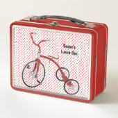 Retro Kids tricycle Lunch Box Style Box (Devant)