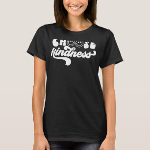  Retro Kies Kindness Smile Face Inspirati T-shirt