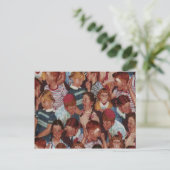 Retro Kinder Briefkaart (Staand voorkant)