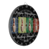 Retro King Pins Dartbord (Voorkant Links)