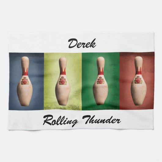 Retro King Pins Theedoek (Horizontaal)