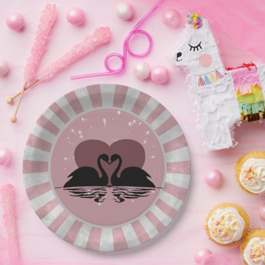 Retro Kissans Papieren Bordje (Feest)