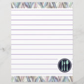 Retro Kitchen Koking Utils Zigzag Chevron (Voorkant)