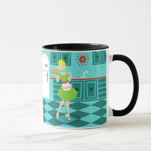 Retro Kitchen-Mok Mok (Rechts)