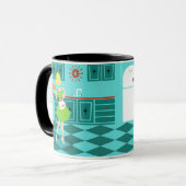 Retro Kitchen-Mok Mok (Voorkant links)