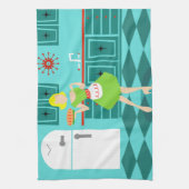 Retro Kitchen Towels Theedoek (Verticaal)