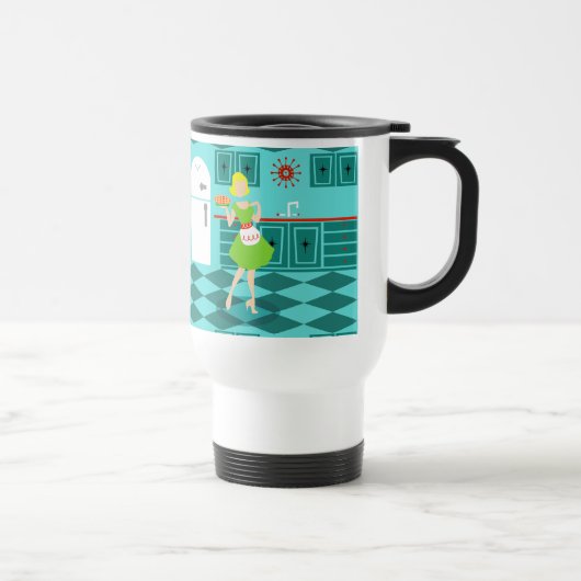 Retro Kitchen Travel Mug Reisbeker (Rechts)