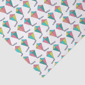 Retro Kite Pattern Tissuepapier (Detail)