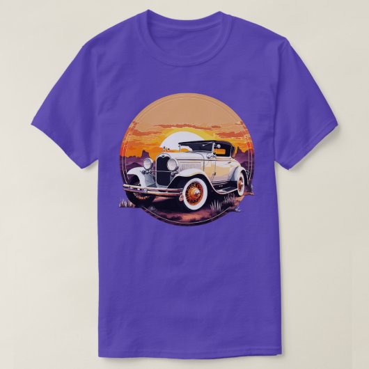 Retro klassiek 5 t-shirt (Design voorkant)