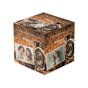  retro klassieke camera rustige familie kubus