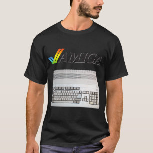 retro klassieke computer Amiga 80s nerd T-shirt