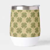 Retro, klavertje drie St. Patrick's Day (Links)