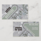 Retro Kleding Kleding Winkel Visitekaartje (Voorkant / Achterkant)