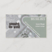 Retro Kleding Kleding Winkel Visitekaartje (Achterkant)