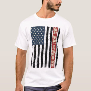 Retro Kleine Buschauffeur Vlag Shirt Ontwerp_1