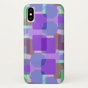 Retro Kleuren iPhone X Hoesje