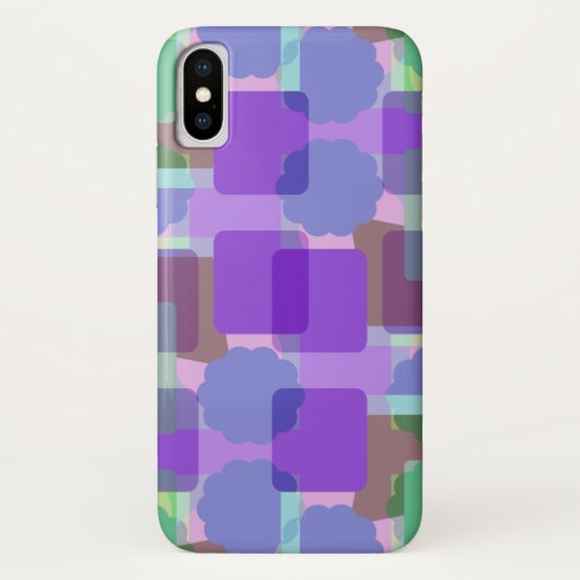 Retro Kleuren Case-Mate iPhone Case (Achterkant)