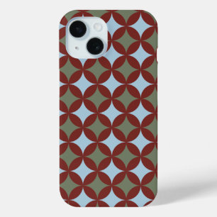 Retro kleuren midden eeuw moderne cirkels