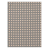 Retro kleuren midden eeuw moderne cirkels tafelkleed (Voorkant)