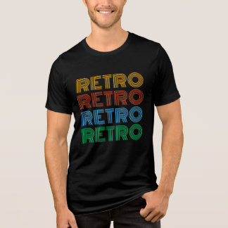 RETRO kleurrijk T-shirt