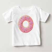 Retro Kleurrijke Donut Patroon Minimalistische Pre