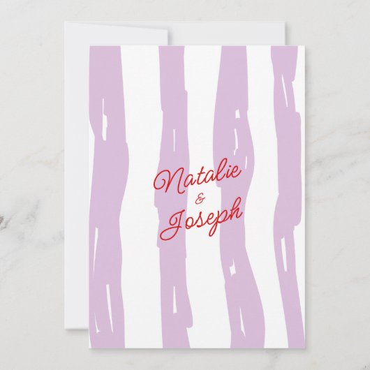 Retro Kleurrijke Hand Geschreven Geschilderd Vet H Kaart (Achterkant)