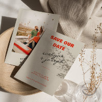 Retro Kleurrijke Heldere Funky Bold Moderne Bruilo