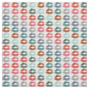 Retro kleurrijke Lips #33 Stof