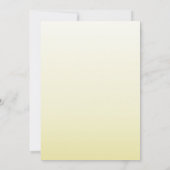 Retro Kleurrijke Strandbruiloft Kaart (Achterkant)