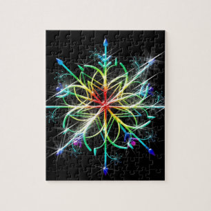 Retro kleurster legpuzzel