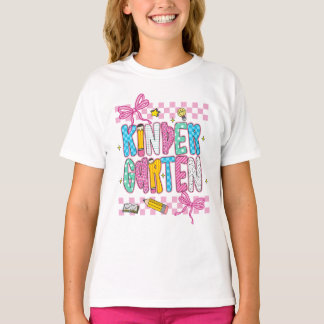 Retro kleuterschool t-shirt