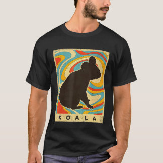 Retro Koala Liefhebber Dier Retro Stijl T-shirt