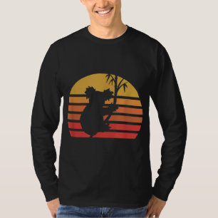 Retro Koala Love-r Dad Ma Boy Girl Birth- T-shirt