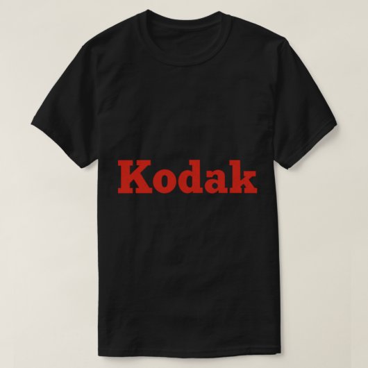 Rétro Kodak Logo Texte seulement T-shirt classique (Design devant)