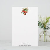 Retro Koele Kerstboom Decoraties Briefpapier (Staand voorkant)