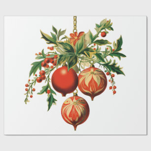 Retro Koele Kerstboom Decoraties Cadeaupapier