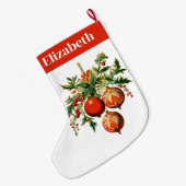 Retro Koele Kerstboom Decoraties Grote Kerstsok (Achterkant (Hangend))