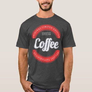 Retro koffie overs Caffeine T-Shirt