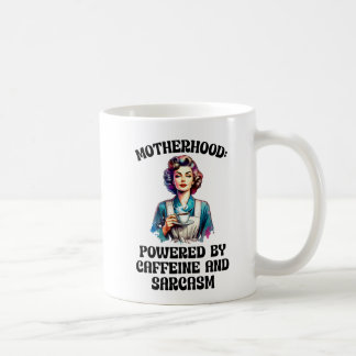 Retro koffiedame beker – Vintage huisvrouw uit de Koffiemok