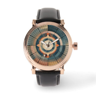 Retro Kompas Wijzerplaat Horloge