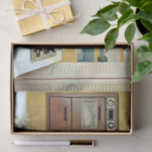 retro  kookdame ontkoppeling tissuepapier (Geschenk)