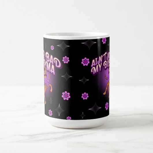 Retro Kool Kat "Karma" Mug (Centre)