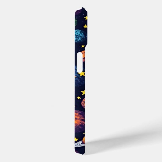 Retro Kosmische Bliss - Hemelse Harmonie Case-Mate iPhone Case (Achterkant / Rechts)