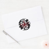 Retro kroonluchter ~ Stickers (Envelop)