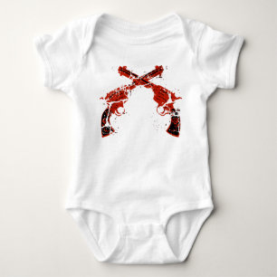 Retro krussed-pistolen romper