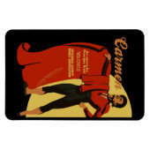 Retro  kunst Carmen opera (Toreador) Magneet (Horizontaal)