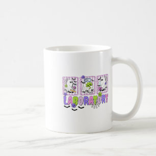 Retro Laboratorium Halloween Ghost Lab Tech Medisc Koffiemok